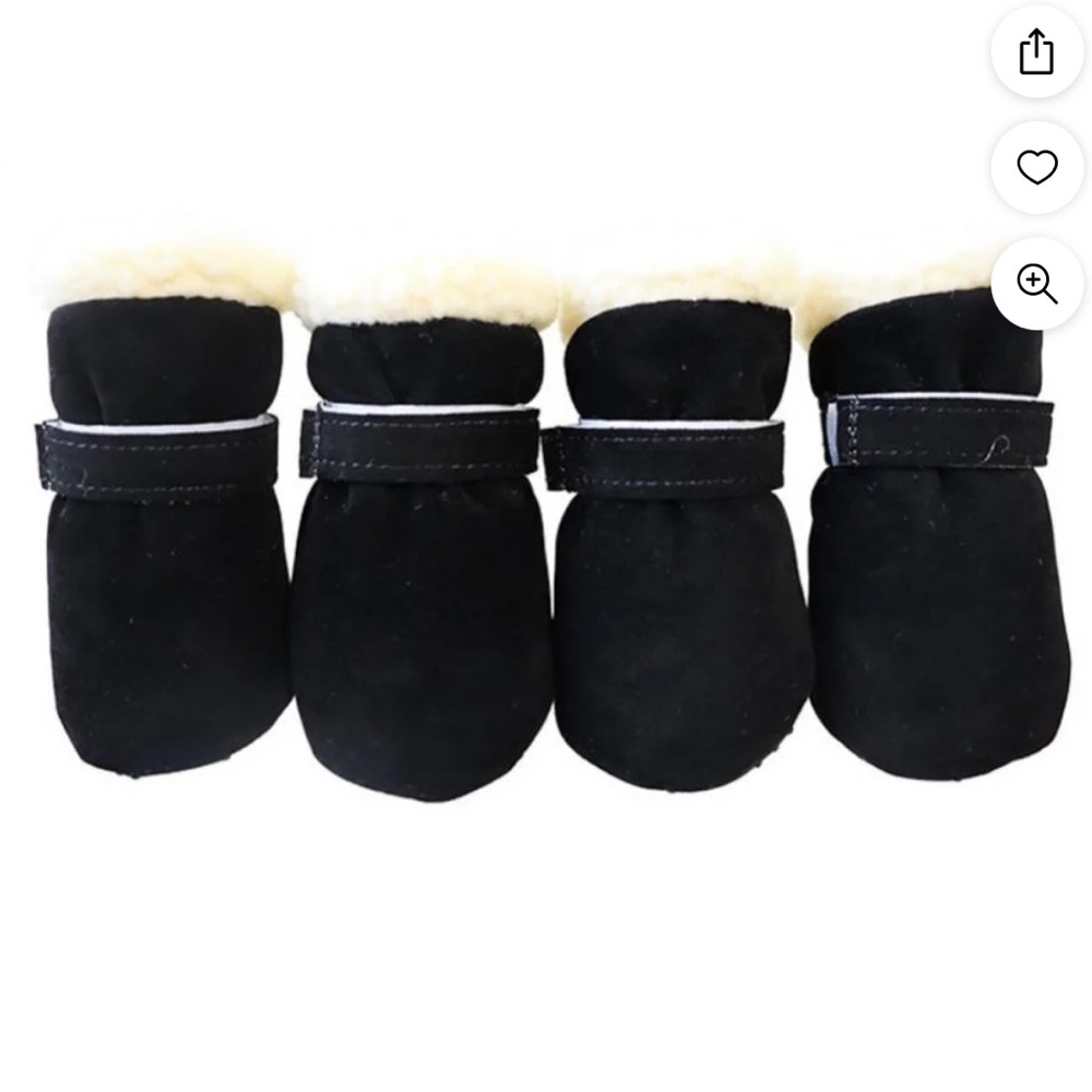 4pcs/set Super Warm Pet Dog Cat Booties